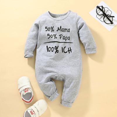 China Wholesale Baby Boy Long Sleeve Baby Clothes 100% Cotton Long Sleeve Overalls Infant Toddler Clothing for sale