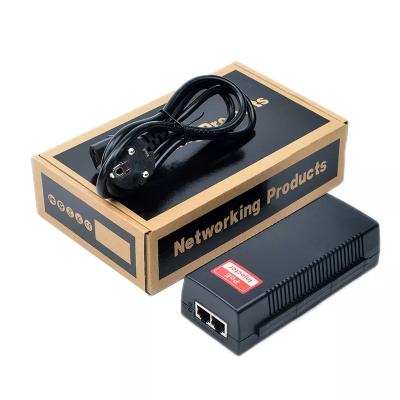 China Passive LACP PoE Injector 30W PJ48M-30W 100Mbps POE Adapter For CCTV IP Camera for sale