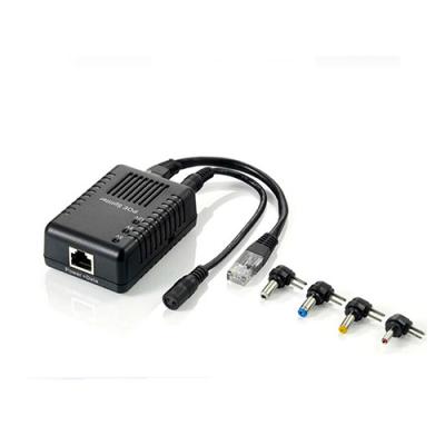 China LACP Adjustable Gigabit POE Splitter with IEEE802.3af PSG-af5912 Standard, Output: 5V/2A; 9V/1.1A; 12V/1A for sale