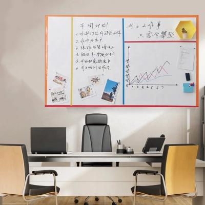 China OEM Manufacturer Flexible Whiteboard Holder / Small White Dry Erase Marker Boards Soft Magnetic Whiteboard for sale