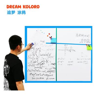 China High Quality Flexible Iron Self Adhesive Whiteboard Soft Magnetic Whiteboard For Home Decoration&graffiti for sale