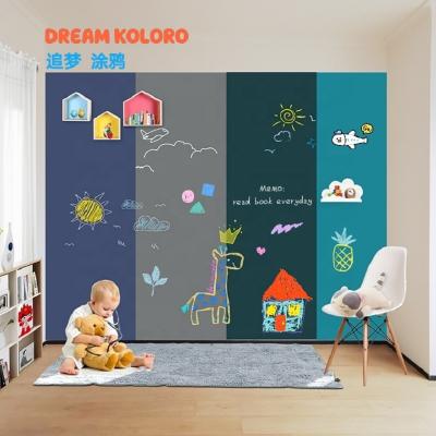 China Support Chalk Writing Wet Erase Magnetic Gray Board Self Soft Home Decoration Stickers Adhesive pp Soft Magnetic Board For Kids for sale