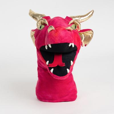 China Promotional Gifts Realistic Dragon Shape Hand Puppet Toy For Kids In Competitive Price for sale