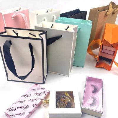 China Full Volume Wholesale Customized Promotional Fashion Printed Fancy Logo Bag 25mm Mink Eyelash Gift Lashes Paper for sale