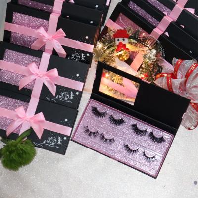 China Full Volume Luxury Valentine's Day Lashes Packaging Eyelash Boxes Lashes Set Various Beautiful Boxes for sale