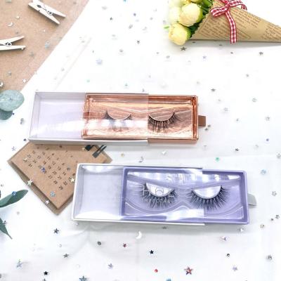 China 2021 Wholesale Customized Acrylic Full Volume Eyelash Box Designer Drawer Private Label Acrylic Wick Box for sale