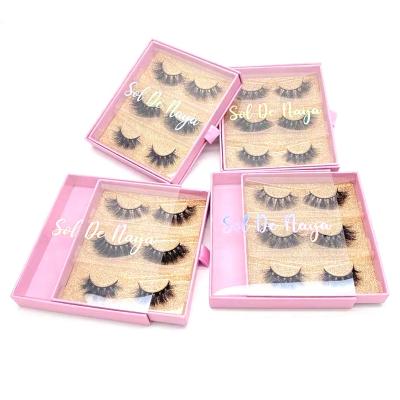 China Full volume 3d 6d 25 mm lash gold lash tapered empty pink books for sale