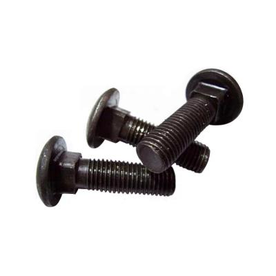 China High Strength Steel Black Round Head Carriage Bolt Square Neck Bolt DIN603 for sale