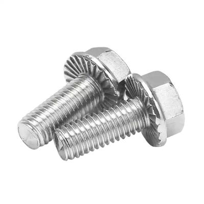 China Stainless Steel Best Selling Products On Old Ali Baba Guniversal Hex Flange Bolt M20*160 for sale