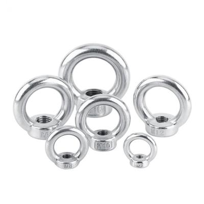 China HEX M3 M8 M24 Stainless Steel Lifting Eye Nut DIN582 M36 for sale