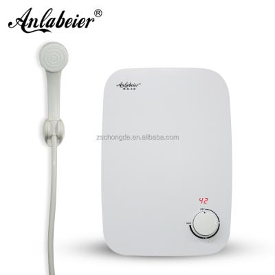 China Hotel electric instant tankless water heater for hotel bathroom electric water heater for sale