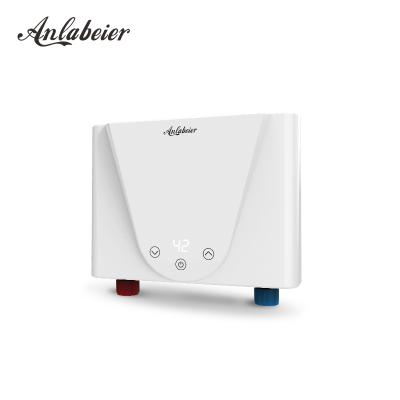 China 360 degree 5kw tankless installation w55 model cheap price 4000w adjustable electric water heater for sale