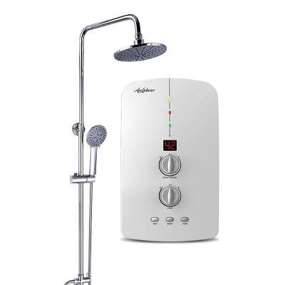 China Hotel Portable Shower And Sink Bath Water Heater Wall Mounted Electric Water Pump for sale