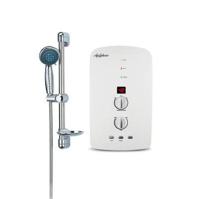 China Hotel With ELCB Without Pump Model 2021 Tankless Instant Electric Shower Bath Water Heater for sale