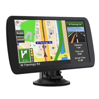 China 9 Inch Automotive Truck Navigation GPS Android 6.0 System 800*480 Resolution 1G RAM 16GB ROM Dedicated Trucks Lorry Hot HGV Caravan for sale