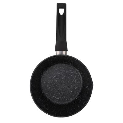 China 18cm Maifan Kitchen Saucepan Handle Sauce Pot Cover Nonstick Viable Hot Selling Baby Milk Stone Pot for sale