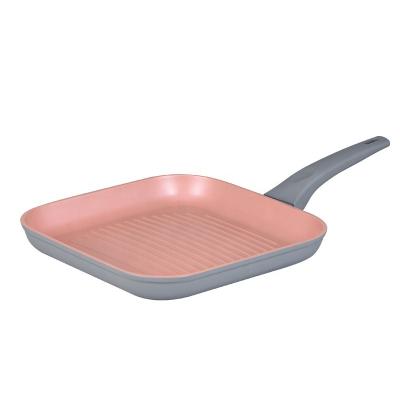 China Hot sale viable grill aluminum pan 28*28cm non stick tray BSCI cooking cookware for sale