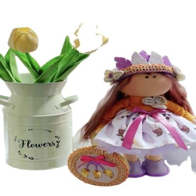 China Mini waldorf fashion cotton doll handmade organic tilda doll soft toy for sale