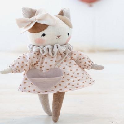 China Cute Fashion Rabbit Toy Ballerina Rag Doll For Kids Easter Bunny Gift for sale