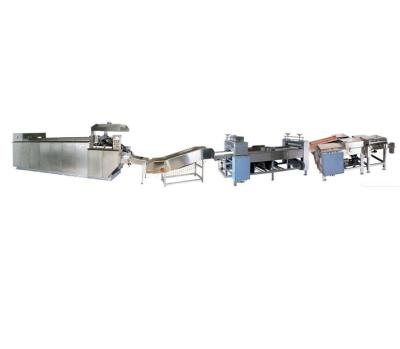 China Beverage Factory Factory Price 200kg/h Fully Automatic Electric Oven Wafer Biscuit Production Line for sale