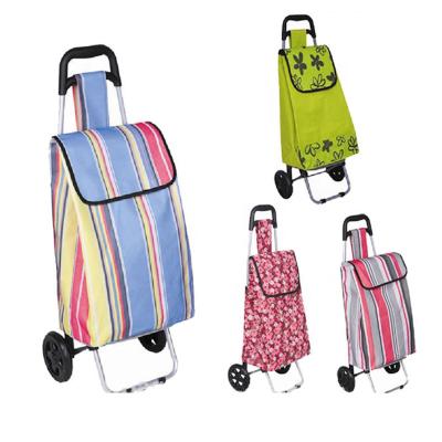 China Unveiling Lady Trolley Bag Rolled Trolley Bag Shopping Trolley Large Shopping Bag for sale