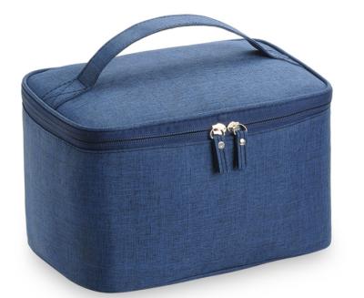 China Modern travel make up cosmetic bag case and cosmetic box multi-pocket bag for sale