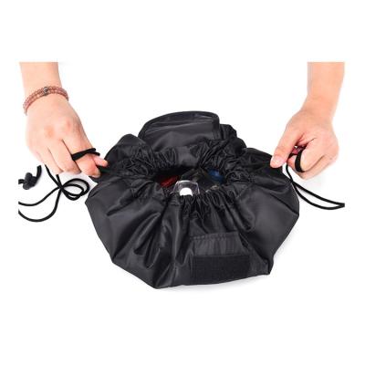 China Travel Cosmetic Portable Lazy Simple Fashion Drawstring Bag Storage Magic Bag for sale