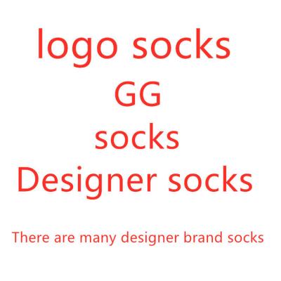 China - 2021 Custom Designer Socks Famous Brand Women Letter Cotton Stockings High Quality Fashionable Socks Stockings for sale