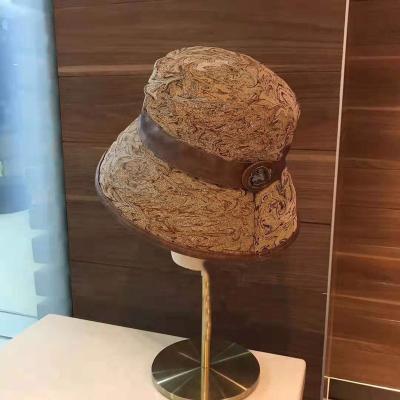 China JOINT Hot Selling Letter Printed Casual Outdoor Vintage Sun Protection Bucket Fisherman Hat for sale