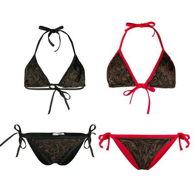 China Wholesale Custom Sexy Designer Plus Size Bikini Sets 2 Pieces Brand Swimwear Swimsuits Swimwear Sets For Women for sale