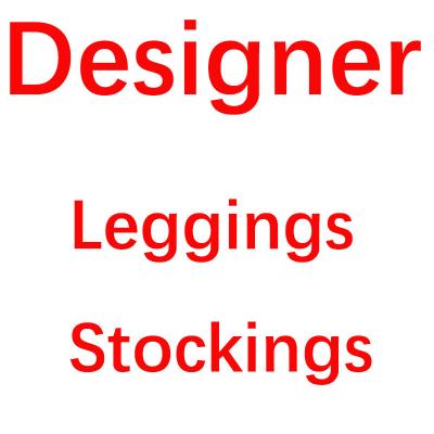 China Brand Antibacterial Designer Fashion Tights Letter Stockings Pantyhose Net Sexy Stockings for sale