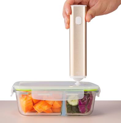 China Household New Design Glass Bowl Vacuum Sealer/Pump Handheld Food Storage Keep Airtight Fresh Manual Vacuum for sale