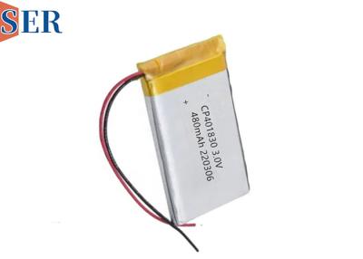 China Niet-oplaadbare softpack Li Mno2 batterij CP401830 3,0V 400mah voor urinesensor Te koop