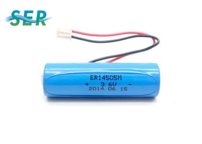 China Customized Li SOCL2 Battery 4400mAh 3.6V/7.2V AA Size ER14505M-2P 1S2P CE Approval for sale