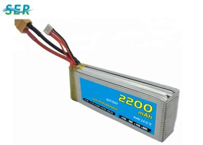 Cina Pacchetti telecomandati accumulatore per di automobile di forma quadrata, batteria 25C 11.1V 2200mAh della barca di RC in vendita