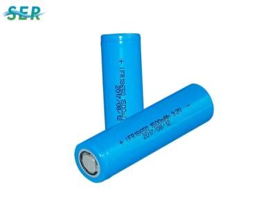 China 3.2V 1500mAh Lithium Iron Phosphate Battery Cells , Lithium Iron Phosphate Car Battery IFR 18650 for sale