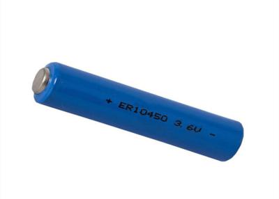 中国 No.7煙センサーのためのCyclindrical ER10450 3.6のボルトAAA李SOCl2電池 販売のため