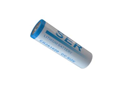 China Double C CC Size Bobbin Type 3.6V LiSOCL2 Battery ER261020 For Petroleum Exploration for sale