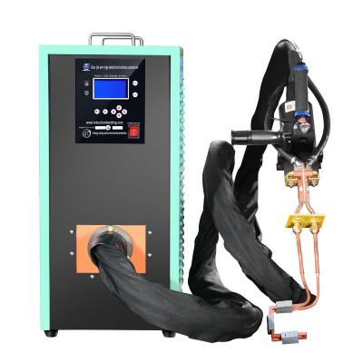 China Quenching Hot Sale 25kw Portable Induction Heater Induction Brazing Machine Heat Treatment Machine for sale