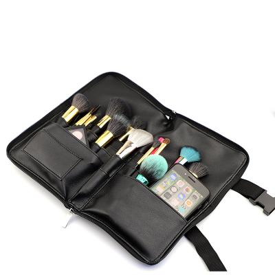 China Fashion High Quality PU Make Up Brush Bag Make Up Brush Set With Bag Toiletry Bags for sale