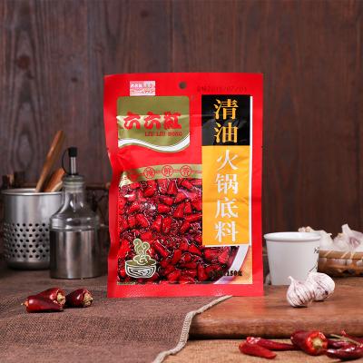 China Cooking Hotpot Liuliuhong Food Vegetable Oil Pot Healthy Spicy Hot Soup Base for sale