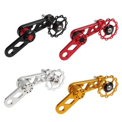 China Mountain Bikes Factory Supply MTB/Folding Oval Bicycle Guide Wheel Aluminum Alloy Cycling Single Speed ​​Rear Derailleur Chain Tensioner for sale