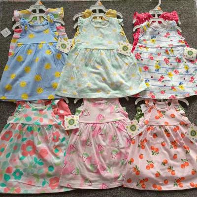 China Wholesale 3pcs/Sets Cotton 3pcs/Sets Overstock Infant Girls Sleeveless Cute Newborn Mixed Baby Boy Running Rompers Polyester/Spring Lots for sale