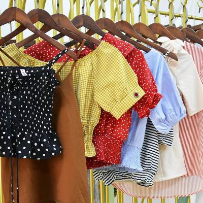 China Polyester/cotton promotion good quality cheap eminent outstanding women clothes bales used clothes second hand clothes lithuania for sale