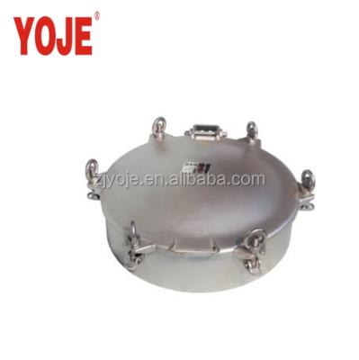 China 20 Inch STAINLESS STEEL Stainless Steel Manhole Cover Manhole Cover For Tanker for sale