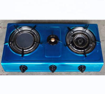 China Hotel Foshan Factory Supply Gas Stove 3 Burners Gas Stove for sale