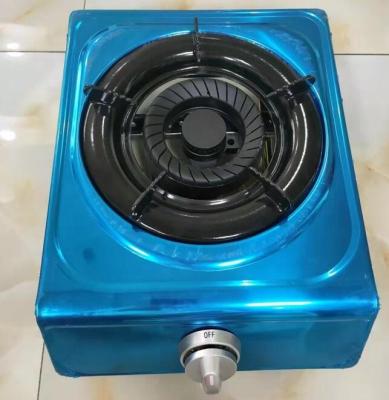 China Hotel Guangzhou Gas Stove Stainless Steel Tabletop Gas Burner Portable Gas Cooker 1 for sale