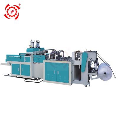 China Supermarket Automatic Biodegradable Cornstarch Polythene Bag Making Machine Price for sale