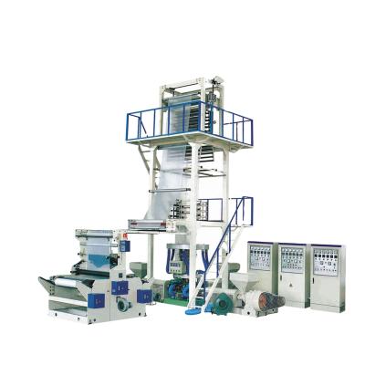 China Biodegradable high speed rotary head LDPE aba HDPE film LIFENG pe shrink three layer coextrusion film machine blowing price for sale