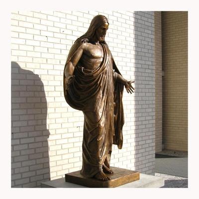 China Europe Hot Sale Catholic Figure Bronze Jesus Statue For Catholic for sale